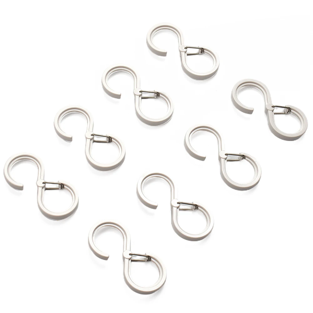 For Kitchen Kits Such As Pots And Pans Hooks S-type 3*6.5cm 8pcs Durable. PP+ Steel Wire Transparent Brand New
For Kitchen Kits Such As Pots And Pans Hooks S-type 3*6.5cm 8pcs Durable. PP+ Steel Wire Transparent Brand New