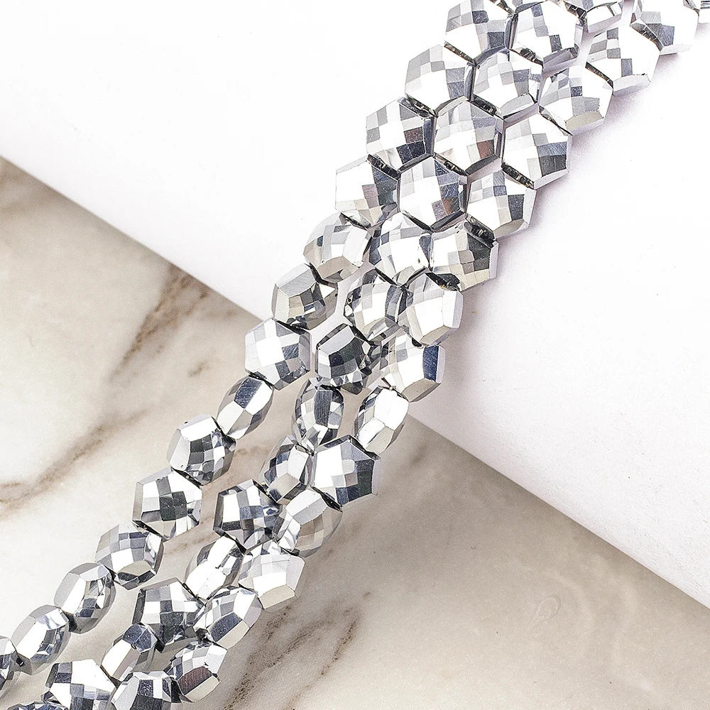Wholesale 6/8mm Glass Crystal Beads Hexagon Loose Spacer Beads Pattern For Charm Jewelry Making DIY Bracelet Necklace
Wholesale 6/8mm Glass Crystal Beads Hexagon Loose Spacer Beads Pattern For Charm Jewelry Making DIY Bracelet Necklace