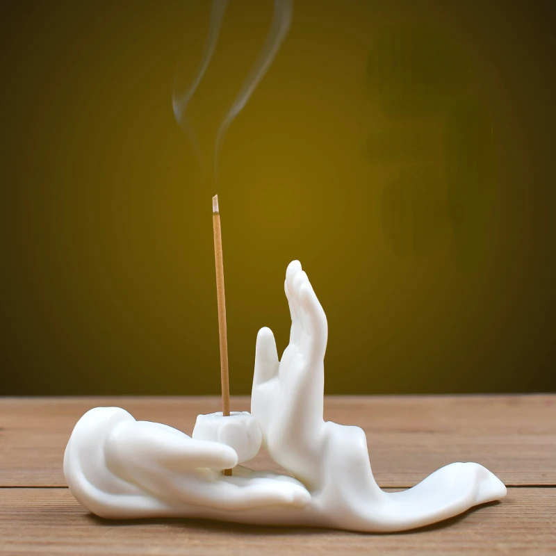 YXY White Porcelain Buddha Incense Burner Ceramic New Chinese Style Bergamot Incense Holder 12.5cm Home Decor Ornaments
YXY White Porcelain Buddha Incense Burner Ceramic New Chinese Style Bergamot Incense Holder 12.5cm Home Decor Ornaments