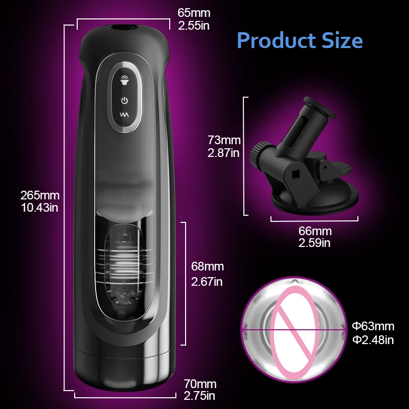 Автоматический Телескопический Мужской Мастурбатор