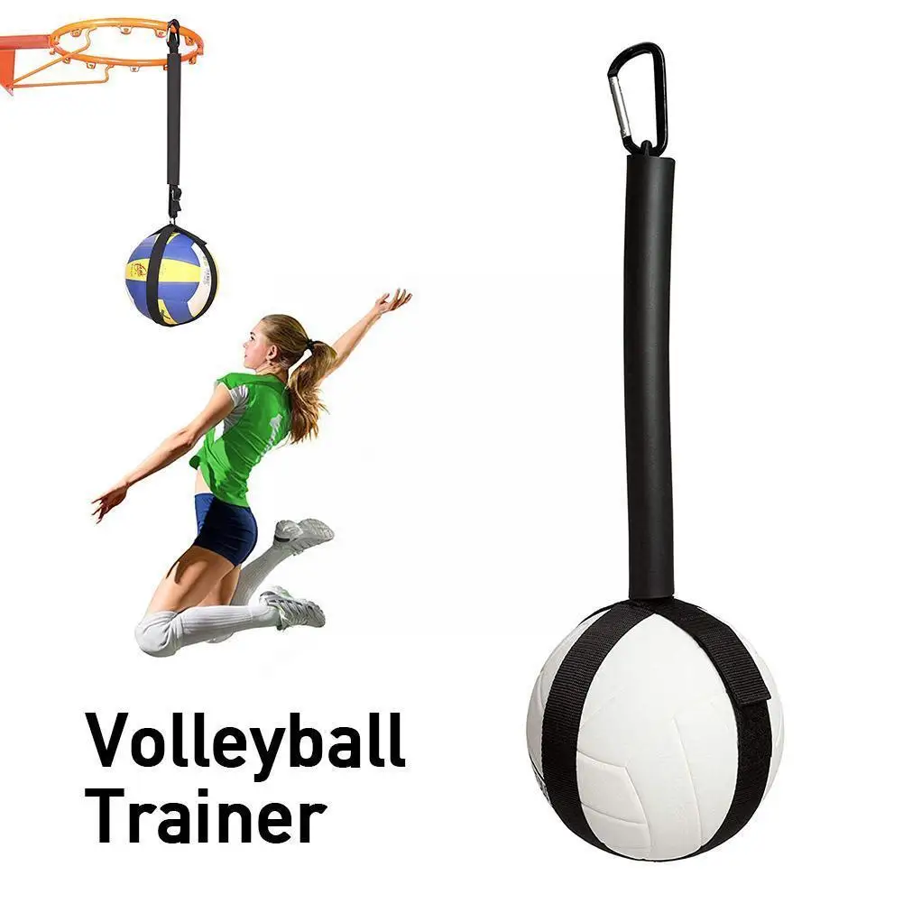 

Volleyball Spike Trainer Volleyball Spike Training Serving, Volleyball Training System Equipment Jumping Improves Action O4L0