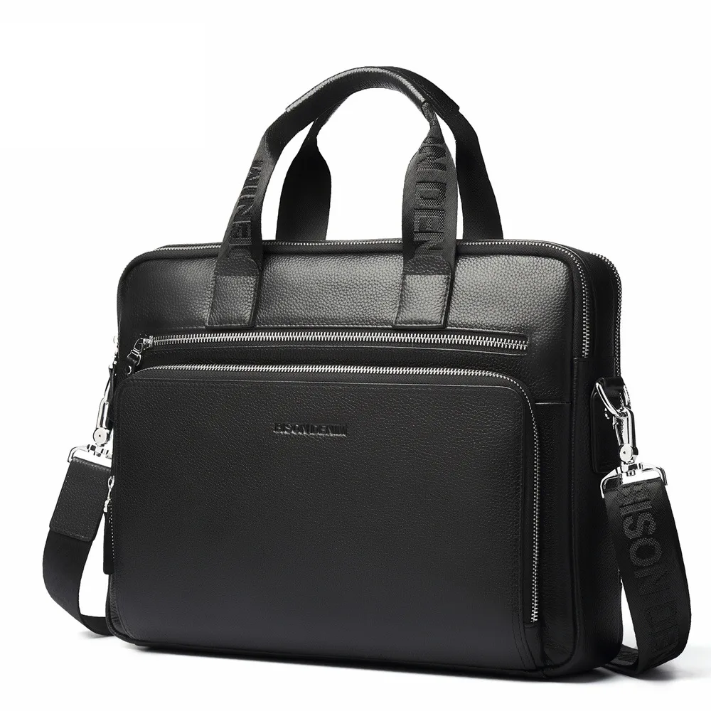 Men Bag Genuine Leather Briefcases14" Laptop Bag Men's Business Crossbody Bag Messenger/Shoulder Bag For Man N2333-3
Men Bag Genuine Leather Briefcases14" Laptop Bag Men's Business Crossbody Bag Messenger/Shoulder Bag For Man N2333-3