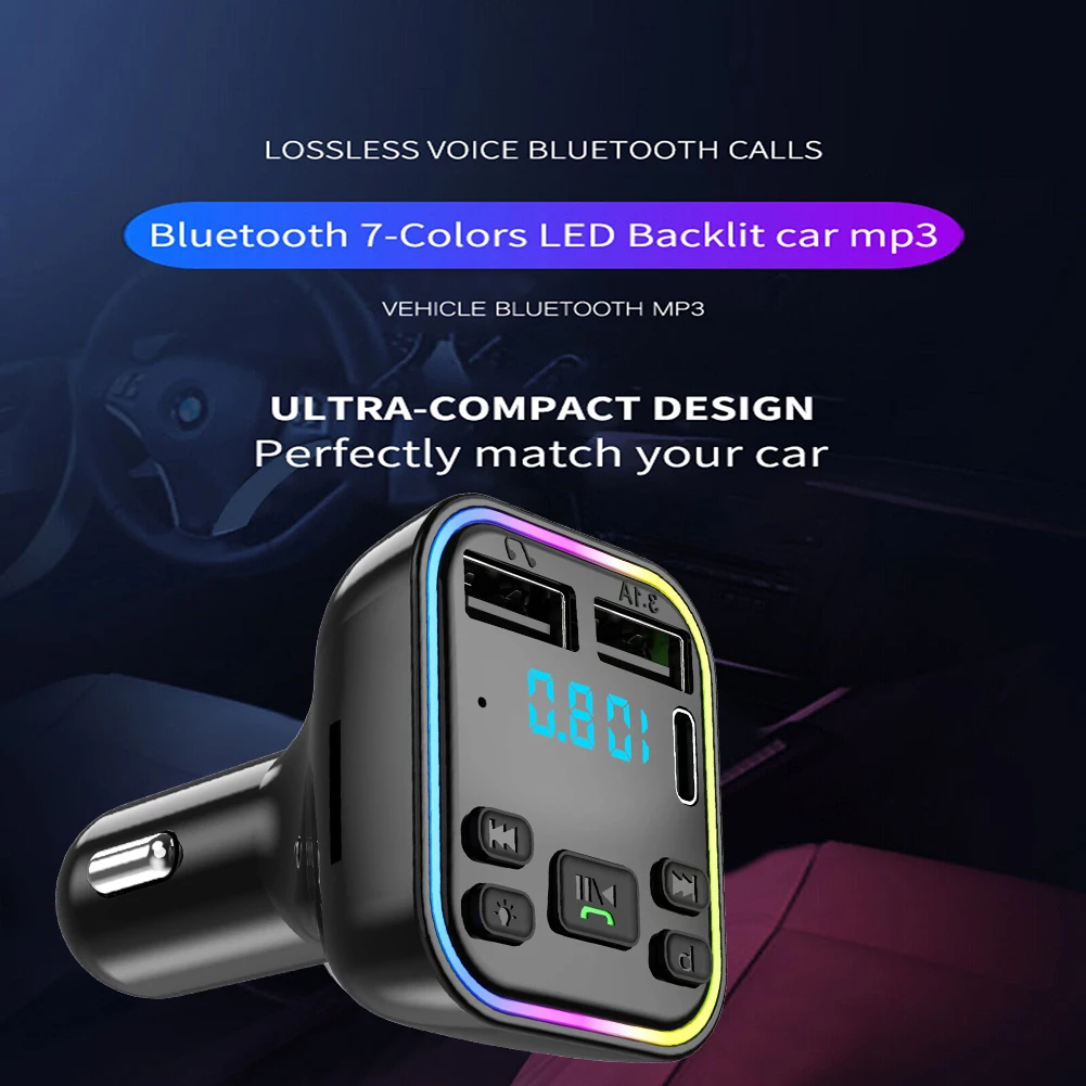 1. The Real Color Of The Item May Be Slightly Car Charger Dual USB Bluetooth 5.0 FM Transmitter Audio Receiver Handsfree Kit
1. The Real Color Of The Item May Be Slightly Car Charger Dual USB Bluetooth 5.0 FM Transmitter Audio Receiver Handsfree Kit
