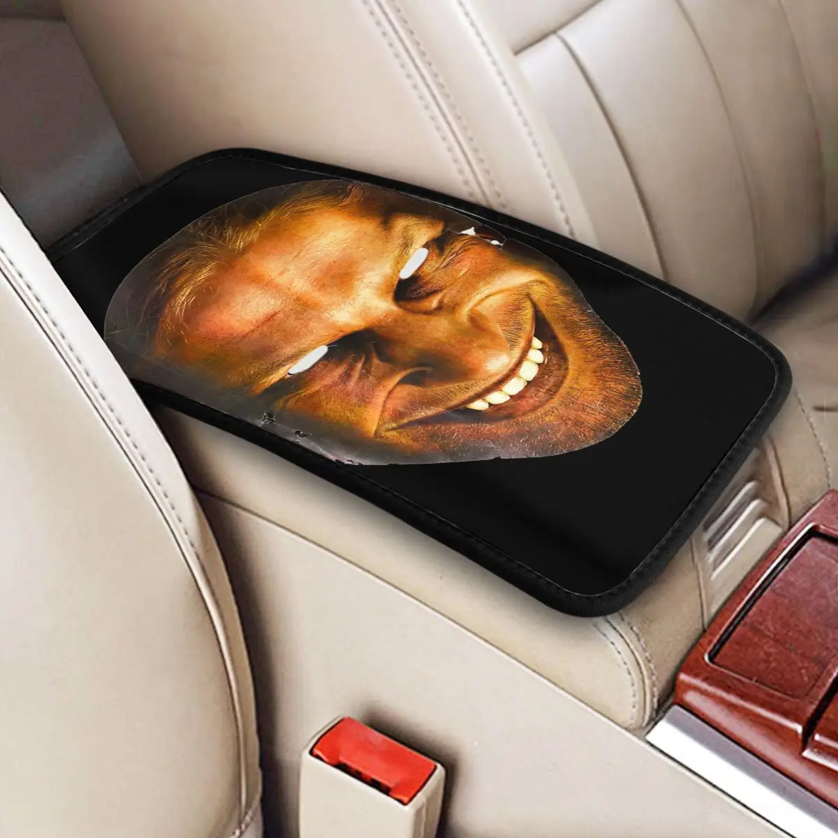 

Aphex Twin Car Armrest Cover Soft Center Console Pad Storage Box Protector Mat