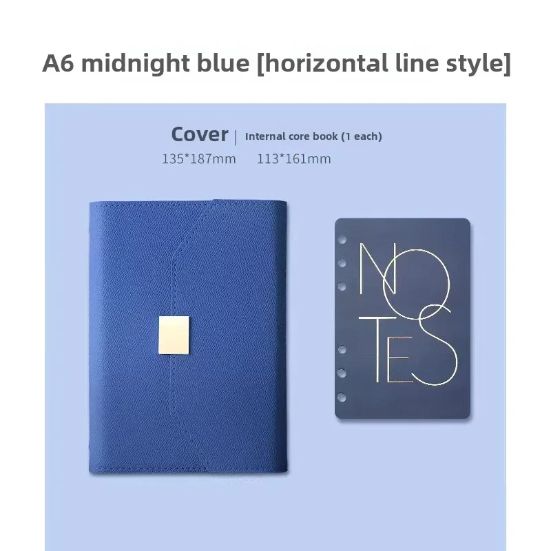 BOHY A6 6-кольцевая папка из искусственной кожи
BOHY A6 6-кольцевая папка из искусственной кожи