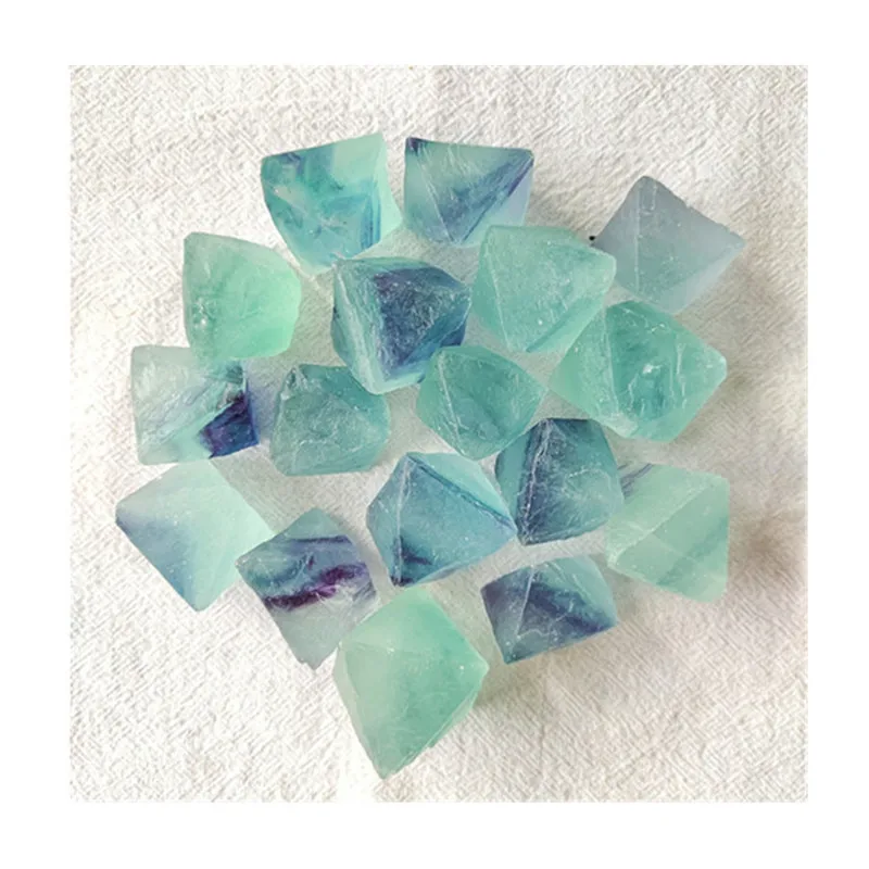 Natural Carved Blue Fluorite Octahedron Crystals Healing Stones For Home Decoration
Natural Carved Blue Fluorite Octahedron Crystals Healing Stones For Home Decoration
