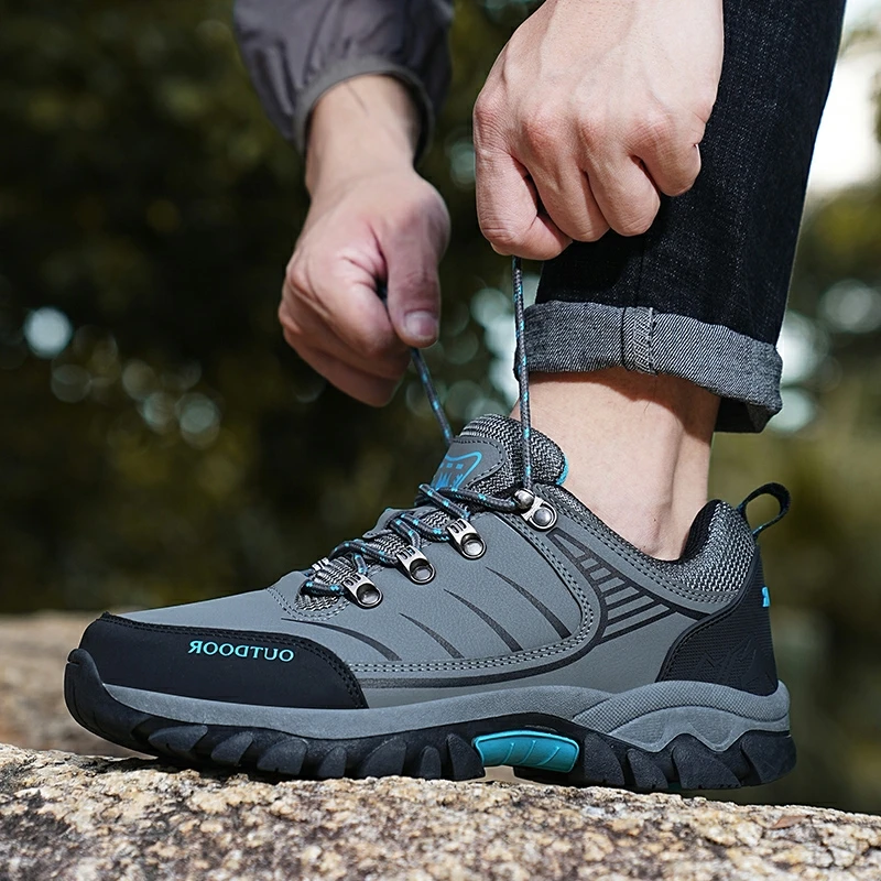 Men Outdoor Hiking Shoes Climbing Mens Sport Shoes Men Tactical Hunting Trekking Mountain Boots Waterproof Mountain Sneakers
Men Outdoor Hiking Shoes Climbing Mens Sport Shoes Men Tactical Hunting Trekking Mountain Boots Waterproof Mountain Sneakers