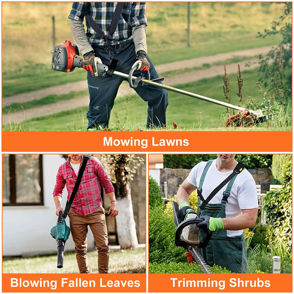 HarnessNylon Trimmer Shoulder Strap For Reduce Fatigue Soreness Adjustable Lawn Eater Grass Edger Leaf Blower Accessories
HarnessNylon Trimmer Shoulder Strap For Reduce Fatigue Soreness Adjustable Lawn Eater Grass Edger Leaf Blower Accessories