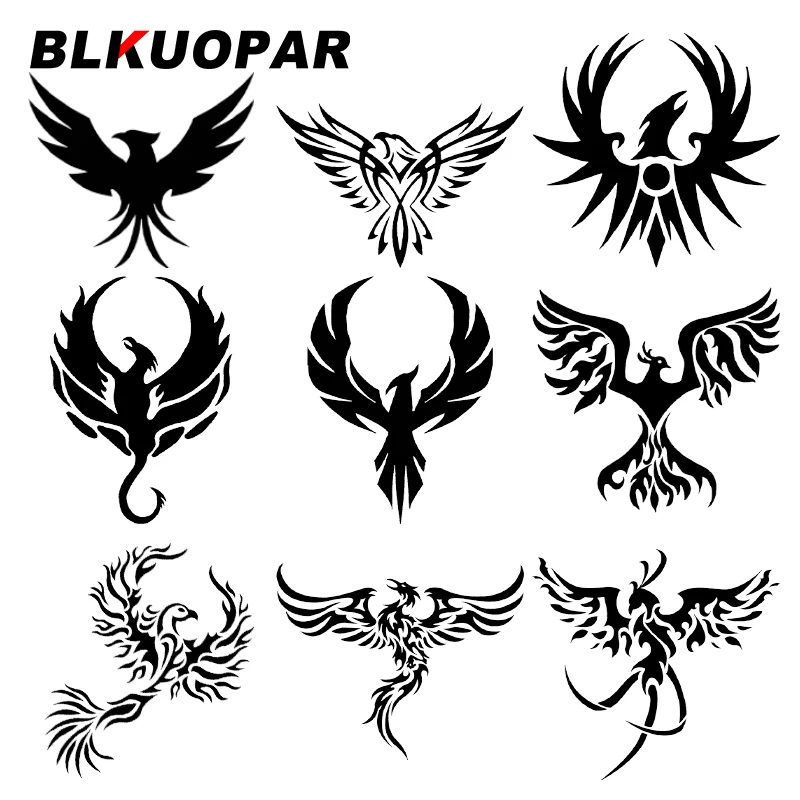 BLKUOPAR for Phoenix Bird Car Stickers Sunscreen Decals JDM Assessoires Fashionable Vinyl Material Waterproof Suitcase Decor
BLKUOPAR for Phoenix Bird Car Stickers Sunscreen Decals JDM Assessoires Fashionable Vinyl Material Waterproof Suitcase Decor