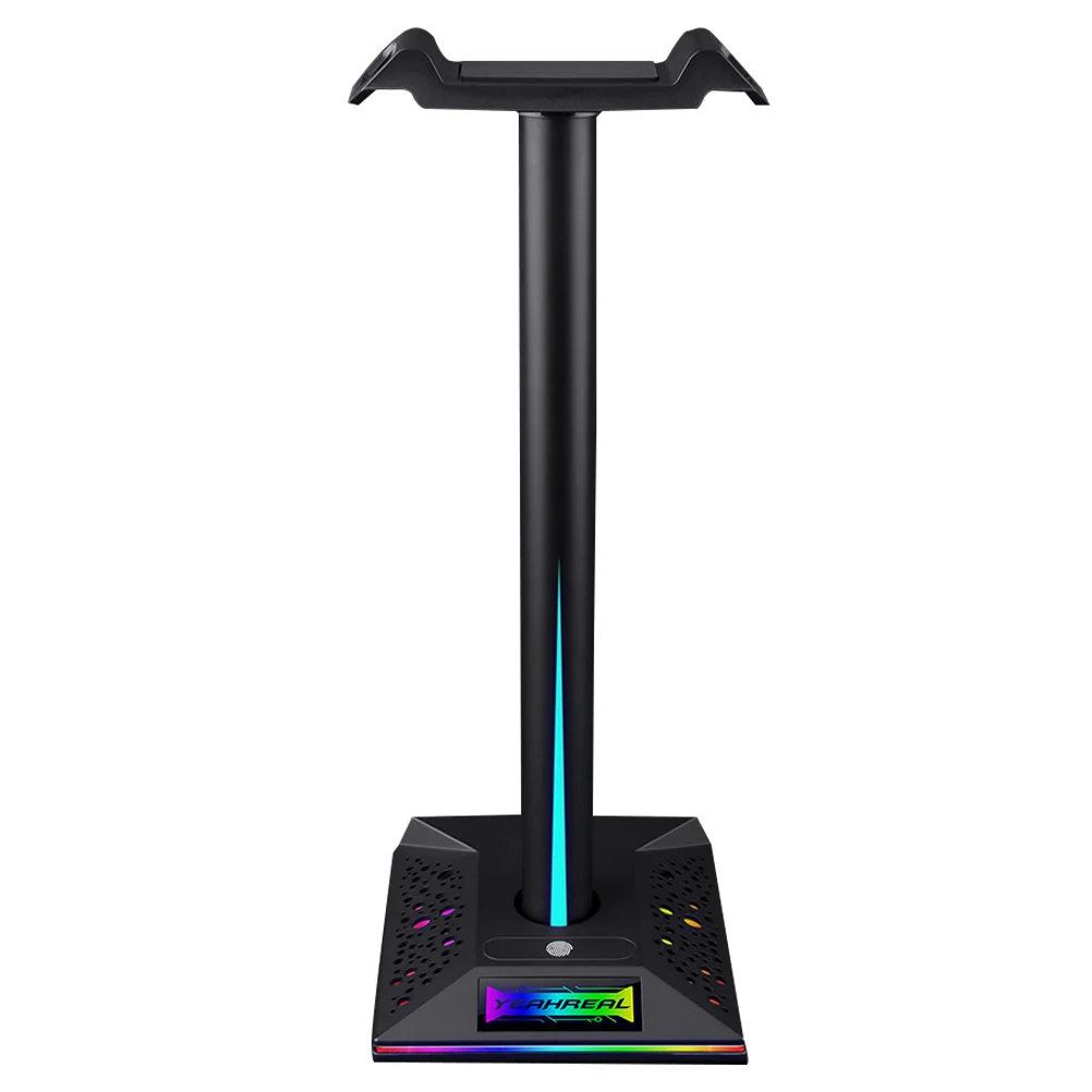 Headphone Stand RGB Headset Stand PC Gaming Accessories Earphone Hanger Dock Hub
Headphone Stand RGB Headset Stand PC Gaming Accessories Earphone Hanger Dock Hub