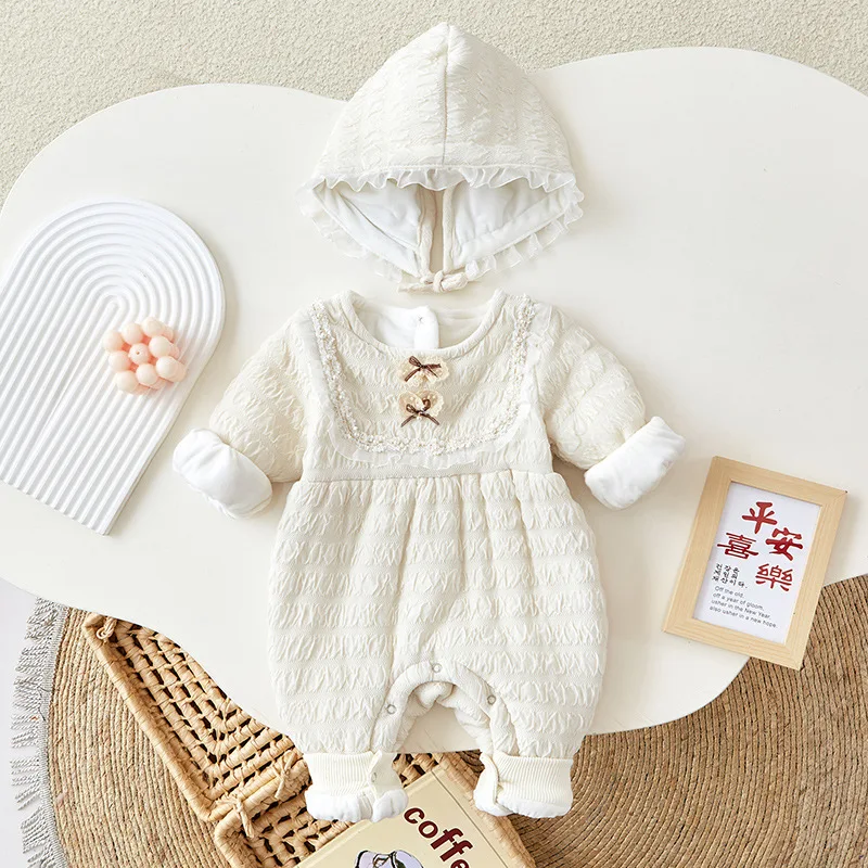 Infant Baby Soft Cute Toddler Outfit Thickened Children's Romper Costume Romper Winter Newborn Onesie Baby Clothes
Infant Baby Soft Cute Toddler Outfit Thickened Children's Romper Costume Romper Winter Newborn Onesie Baby Clothes