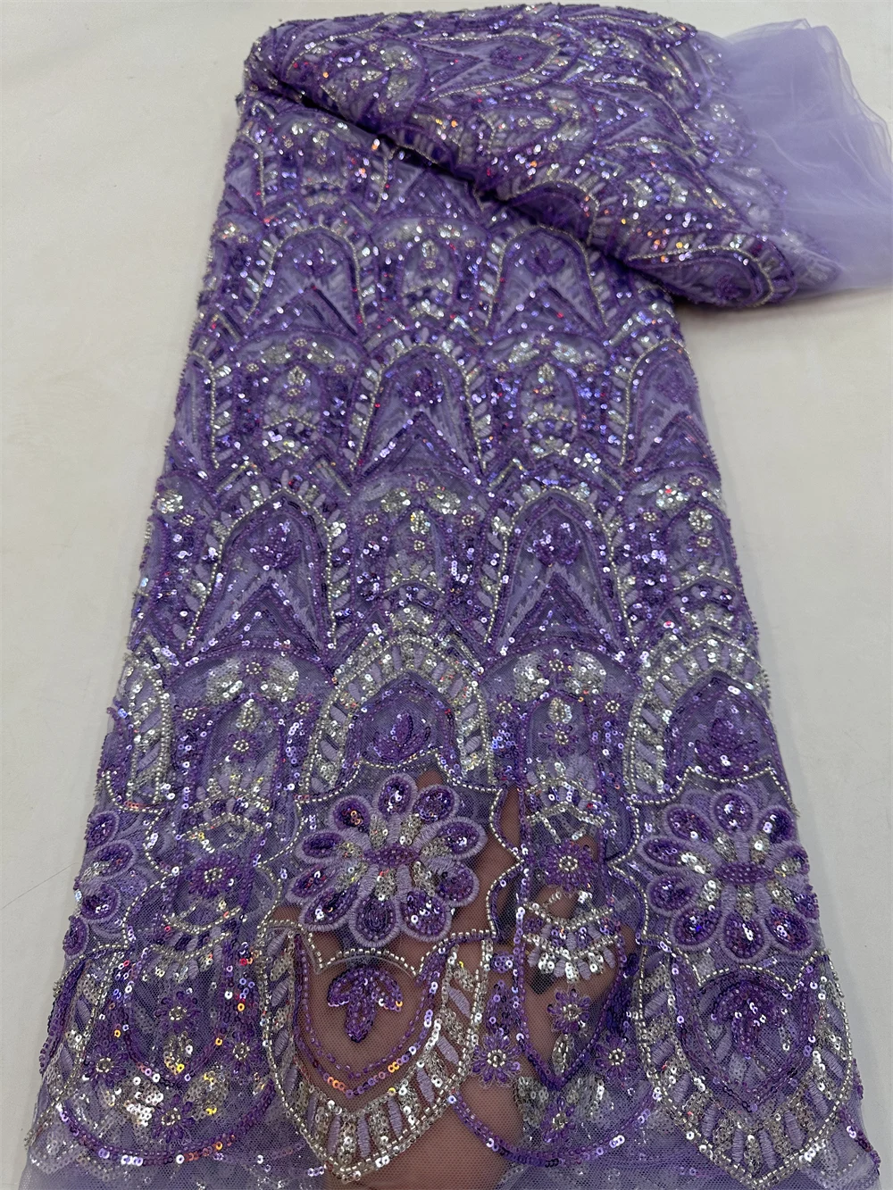 Luxury African Sequins Beaded Lace Fabric 2023 High Quality French Groom Wedding Bridal Embroidery Tulle Lace Fabric Sew QF0921
Luxury African Sequins Beaded Lace Fabric 2023 High Quality French Groom Wedding Bridal Embroidery Tulle Lace Fabric Sew QF0921