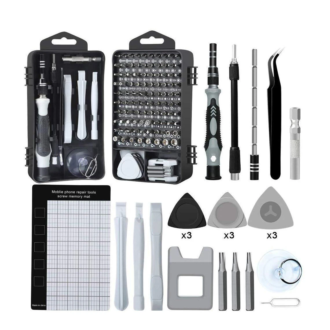 Spezo-012 Hot Sale 122 In 1 Professional Multi Screwdriver Set For Laptop Computer Diy Repair Tool Kit
Spezo-012 Hot Sale 122 In 1 Professional Multi Screwdriver Set For Laptop Computer Diy Repair Tool Kit
