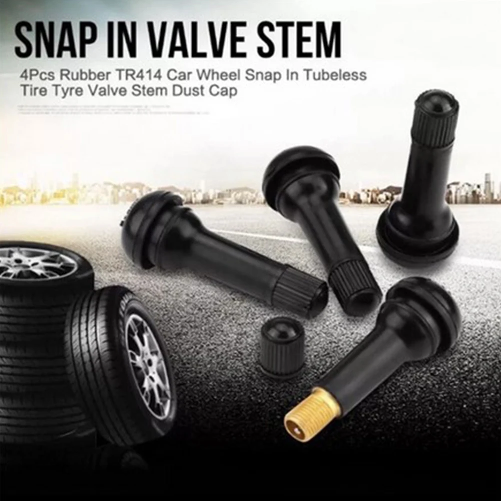 TR414 Rubber Nozzle 4pcs 50 X 19mm Rubber Other Motorcycle Parts High Quality Hot Sale Replacement Accessories
TR414 Rubber Nozzle 4pcs 50 X 19mm Rubber Other Motorcycle Parts High Quality Hot Sale Replacement Accessories