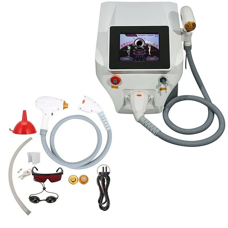 Diode Hair Removal Machin 755 808 1064nm Multi Wavelengths Cooling Head Painless Epilator Face Body Hair Removal
Diode Hair Removal Machin 755 808 1064nm Multi Wavelengths Cooling Head Painless Epilator Face Body Hair Removal