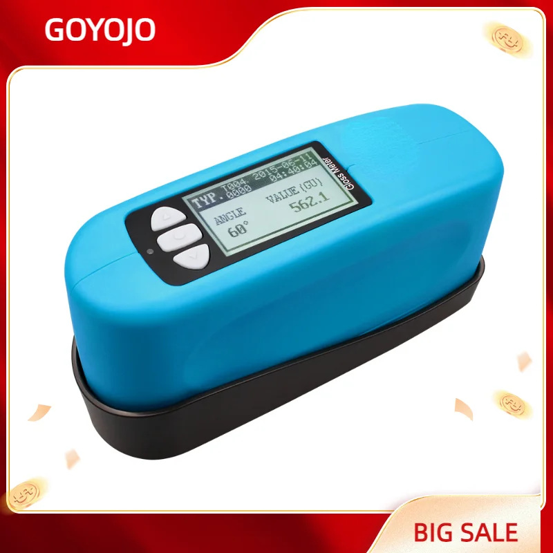 Gloss Meter 0-1000GU WG60A for metal stainless steel aluminum electroplate coatings printing ink paint
Gloss Meter 0-1000GU WG60A for metal stainless steel aluminum electroplate coatings printing ink paint
