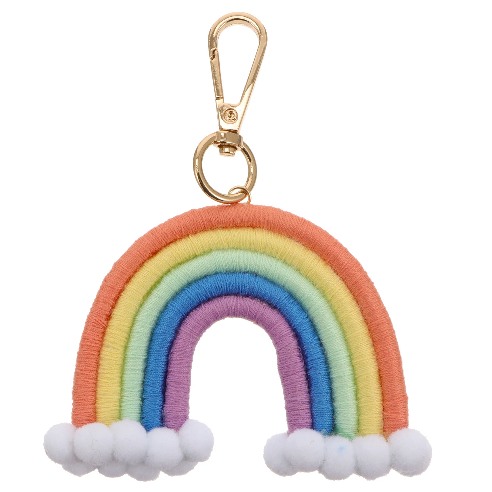 Keychain Rainbow Key Charms Pendant Charm Keychains Backpack Purse Woven Handbag Ring Women Macrame Accessories Chain Girls
Keychain Rainbow Key Charms Pendant Charm Keychains Backpack Purse Woven Handbag Ring Women Macrame Accessories Chain Girls