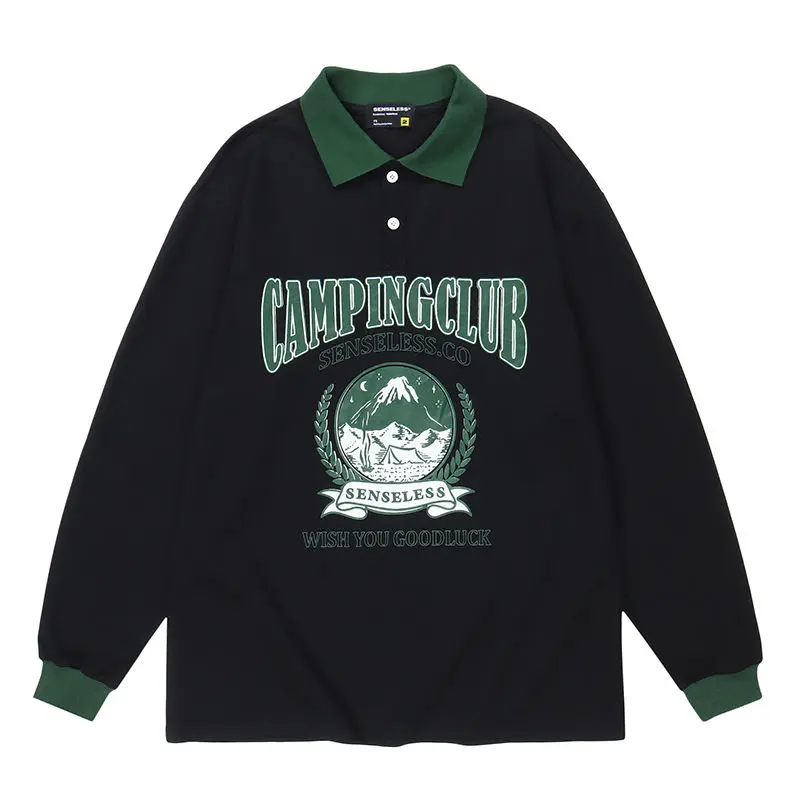 Polo Shirt Graphic T Shirts Print Vintage Sweatshirt Women Pullover Long Sleeve Harajuku Shirt Men Thin Autumn Hoodies for Teens
Polo Shirt Graphic T Shirts Print Vintage Sweatshirt Women Pullover Long Sleeve Harajuku Shirt Men Thin Autumn Hoodies for Teens