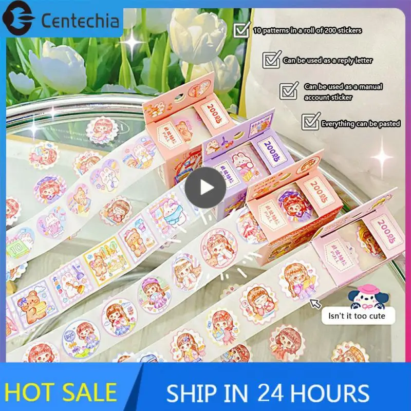 Pattern Cute Stickers Sealing Stickers Cartoon Notebook Creative Decoration Kids Stickers Seal Sticker Water Proof Sticker
Pattern Cute Stickers Sealing Stickers Cartoon Notebook Creative Decoration Kids Stickers Seal Sticker Water Proof Sticker