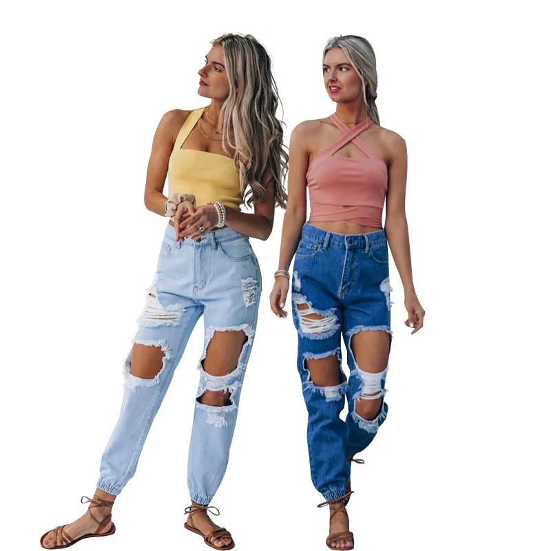 Medium Waist Versatile Thin Dark Light Footed Women's Wash Hand Worn Casual Jeans Women Denim
Medium Waist Versatile Thin Dark Light Footed Women's Wash Hand Worn Casual Jeans Women Denim