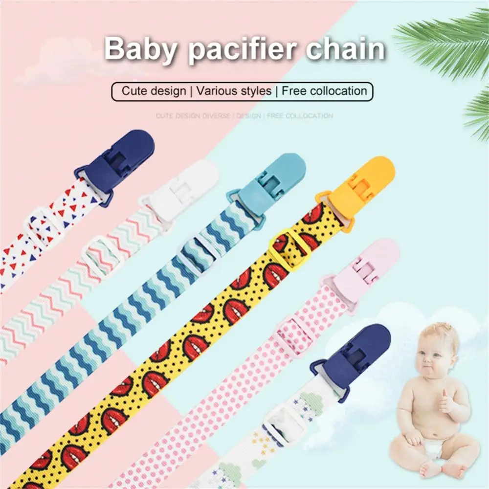 Pacifier Clip Loss Prevention Comfortable And Smooth To Wear Polyester Material Easy To Use Shark-shaped Clip Switch Regulate
Pacifier Clip Loss Prevention Comfortable And Smooth To Wear Polyester Material Easy To Use Shark-shaped Clip Switch Regulate