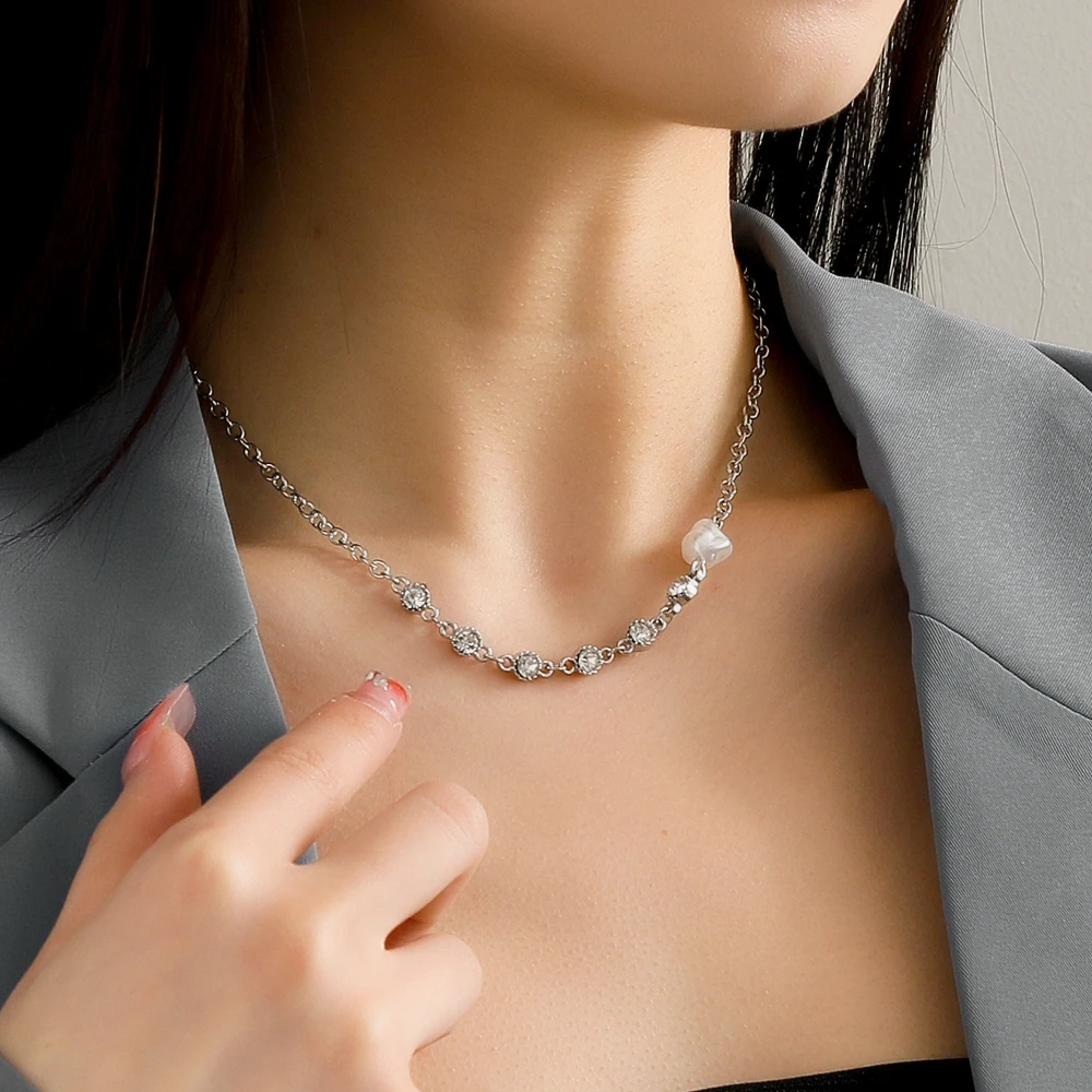 Lost Lady New Imitation Pearl Ladies Chain Necklace Same Style Fashion Sweet Girl Birthday Party Gift Jewelry Wholesale
Lost Lady New Imitation Pearl Ladies Chain Necklace Same Style Fashion Sweet Girl Birthday Party Gift Jewelry Wholesale