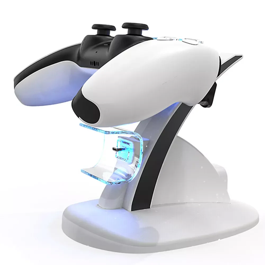 PS5 Type-C DualSense Charging Station Dual Charging Dock Charger Stand for PS 5 DualSense Wireless Game Controller
PS5 Type-C DualSense Charging Station Dual Charging Dock Charger Stand for PS 5 DualSense Wireless Game Controller