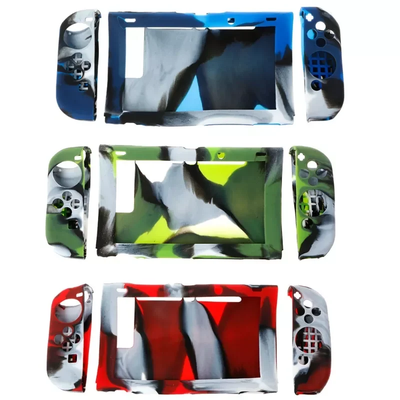 OOTDTY 1 Set Silicone Protector Case Cover For Nintendo Switch Host + Controller LR
OOTDTY 1 Set Silicone Protector Case Cover For Nintendo Switch Host + Controller LR