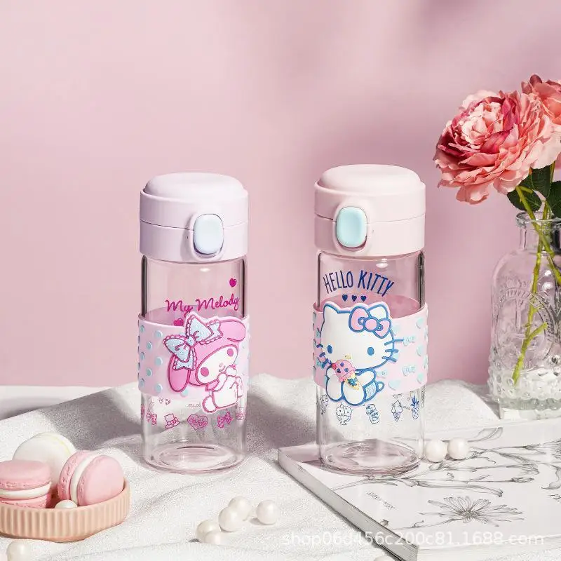 380Ml Sanrioed Anime Cinnamoroll My Melody Glass Water Bottle Drinking Portable Sport Tea Coffee Kawaii Milk Cup Best Gift
380Ml Sanrioed Anime Cinnamoroll My Melody Glass Water Bottle Drinking Portable Sport Tea Coffee Kawaii Milk Cup Best Gift