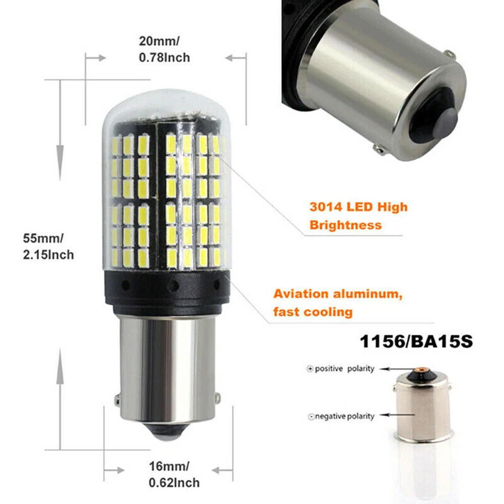 Car LED light DC12-24V Lamp Auto Parts 3250LM Turn Signal 1156 BA15S 6500K Accessories Bulbs Replacement White
Car LED light DC12-24V Lamp Auto Parts 3250LM Turn Signal 1156 BA15S 6500K Accessories Bulbs Replacement White
