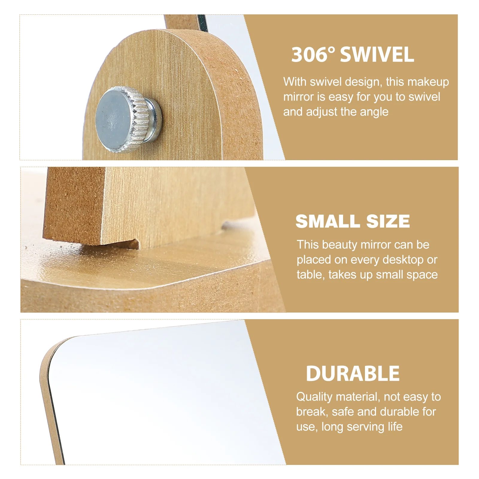 Desktop Vanity Mirror Home Makeup Women Table Jewelry Shop Swivel Wooden Dining
Desktop Vanity Mirror Home Makeup Women Table Jewelry Shop Swivel Wooden Dining