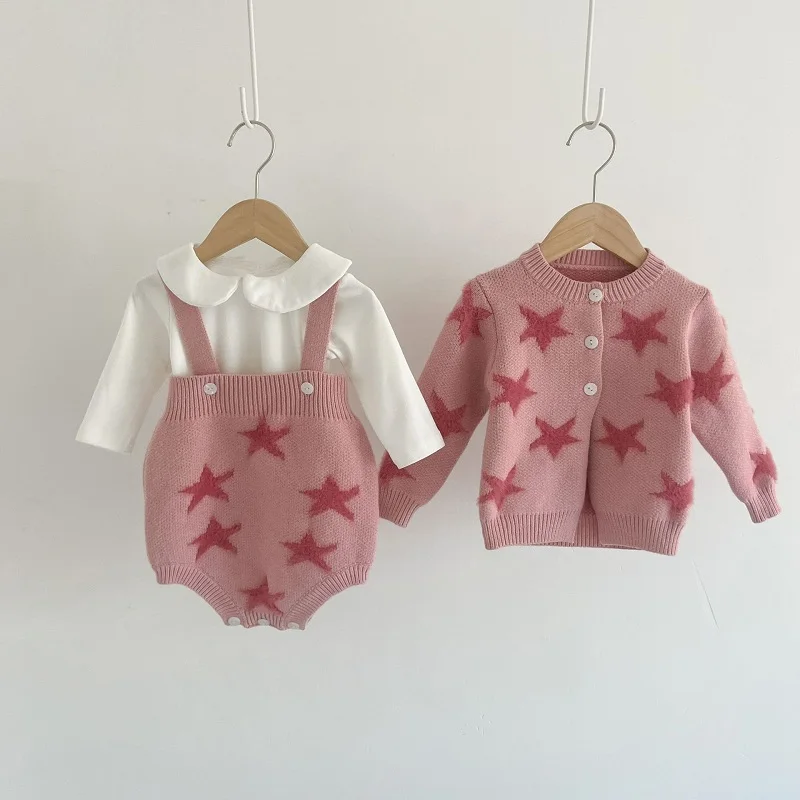 Cute Newborn Baby Star Sweater 0-24Months Boy Girl Long Sleeve Knitted Cardigan Jumper Bodysuit Outfit Spring Autumn Clothes
Cute Newborn Baby Star Sweater 0-24Months Boy Girl Long Sleeve Knitted Cardigan Jumper Bodysuit Outfit Spring Autumn Clothes