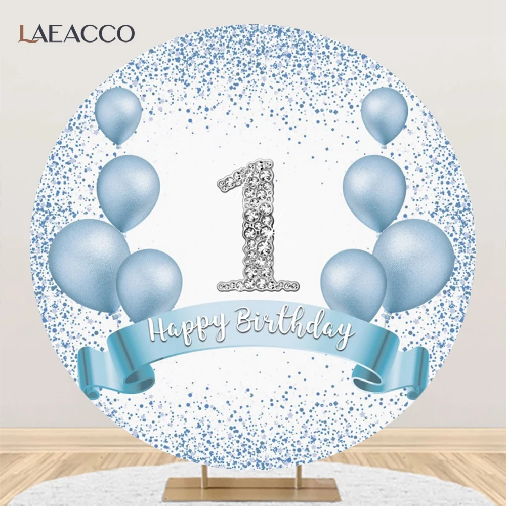 Blue Balloon Silver Diamond Round Backdrop For Photography Baby ONE Birthday Party Decor Portrait Custom Circle Photo Background
Blue Balloon Silver Diamond Round Backdrop For Photography Baby ONE Birthday Party Decor Portrait Custom Circle Photo Background