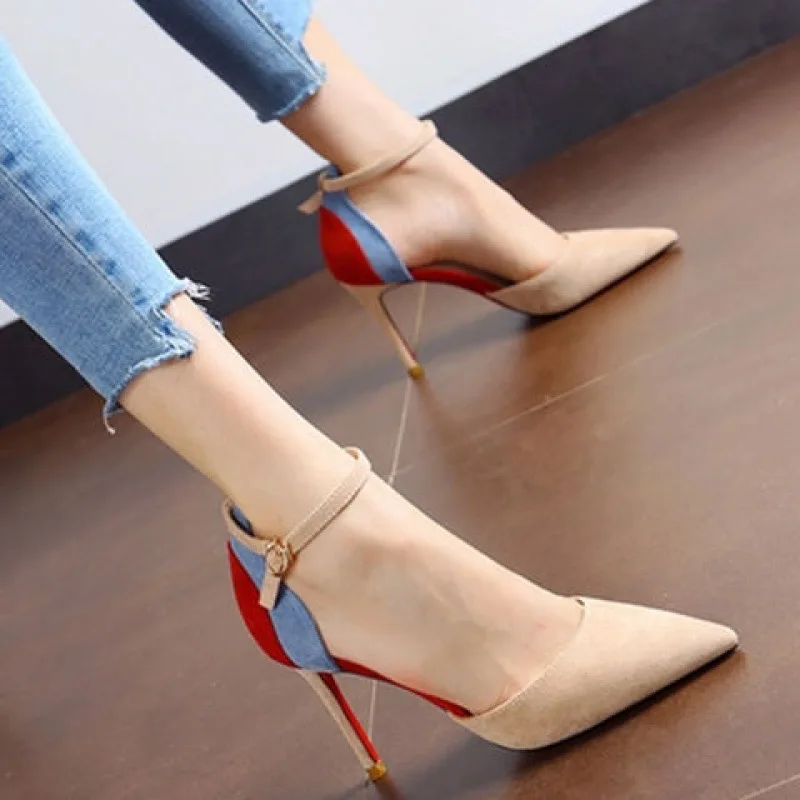 Женские туфли на высоком каблуке, элегантные туфли с закрытым носком, модные удобные рабочие туфли средней высоты, женские туфли на платфор...
Женские туфли на высоком каблуке, элегантные туфли с закрытым носком, модные удобные рабочие туфли средней высоты, женские туфли на платфор...