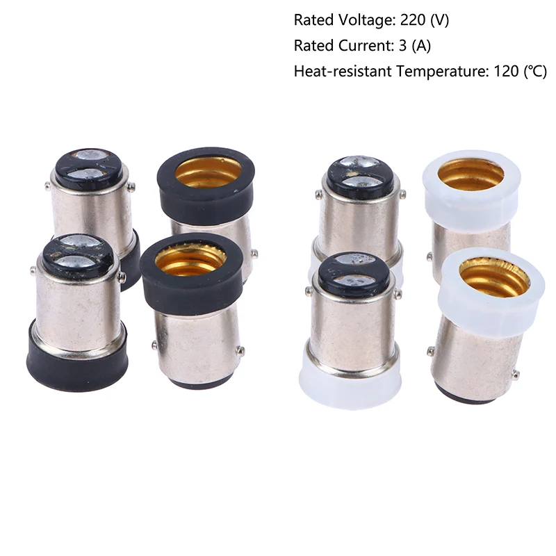 Адаптер для лампы с резьбой B15 на E12, 2 шт.
Адаптер для лампы с резьбой B15 на E12, 2 шт.