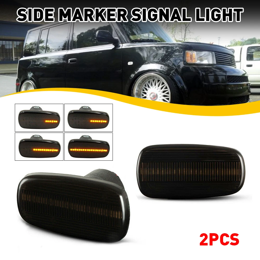 2X LED Water Flow Light Fender Side Marker Light Indicator Turn Signal Bulb for Lexus IS300 Scion xB Lexus SC430 Turn Signal
2X LED Water Flow Light Fender Side Marker Light Indicator Turn Signal Bulb for Lexus IS300 Scion xB Lexus SC430 Turn Signal