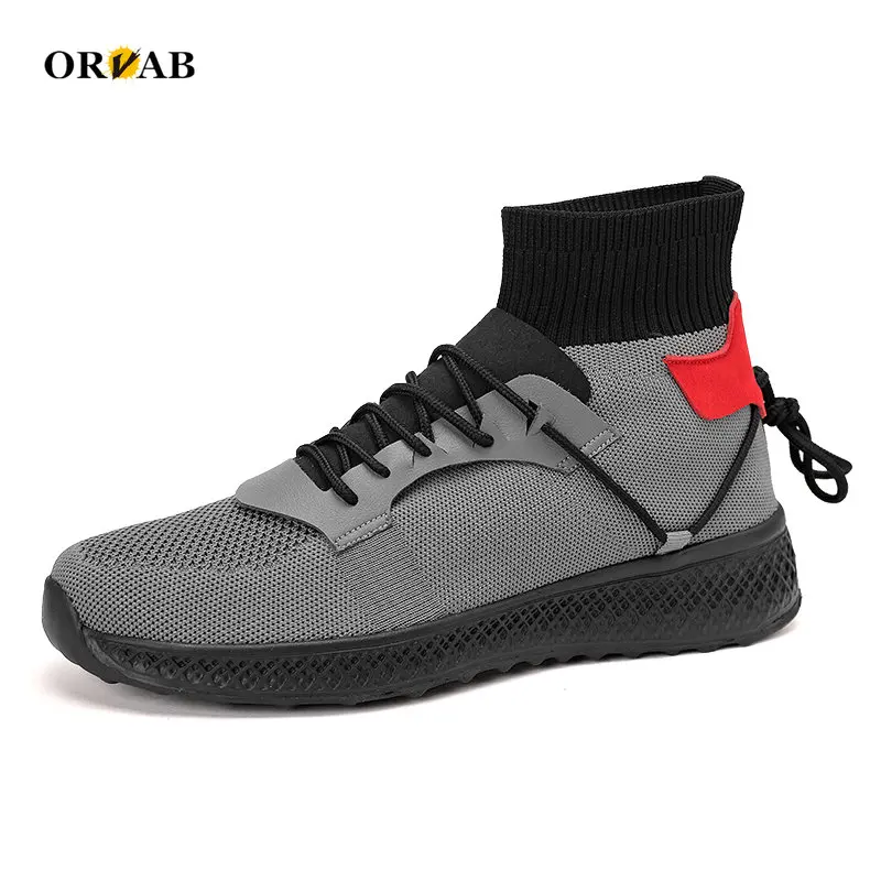 Breathable Men Sneakers Tenis Masculino Men Casual Shoes Black White Socks Shoes High Tops Socks Sneakers Male Footwear Trainers
Breathable Men Sneakers Tenis Masculino Men Casual Shoes Black White Socks Shoes High Tops Socks Sneakers Male Footwear Trainers
