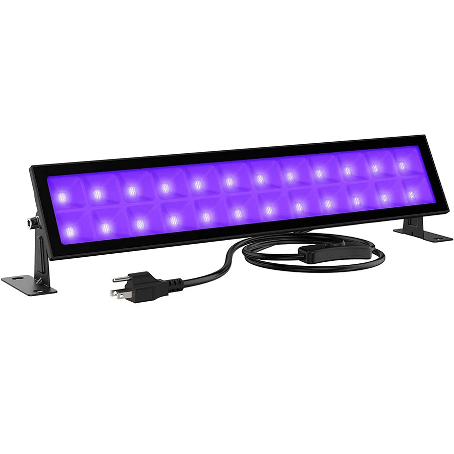 100W LED Black Light Bars Blacklight Strip Light LED Flood Light Glow in The Dark Party UV Black Light for Party Halloween Decor
100W LED Black Light Bars Blacklight Strip Light LED Flood Light Glow in The Dark Party UV Black Light for Party Halloween Decor