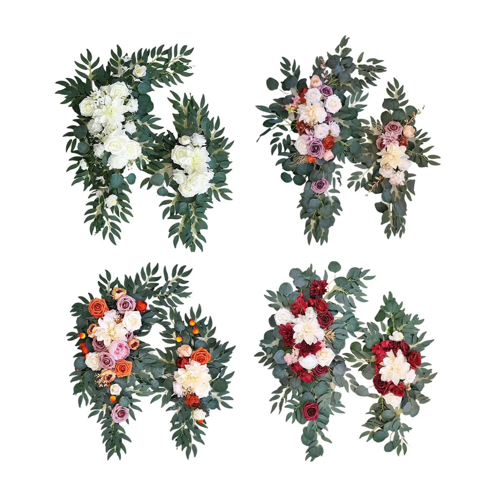 Artificial Flowers Swag Decorative Leaves Centerpiece Garland Rustic Artificial Flowers for Backdrop Home Front Door wall
Artificial Flowers Swag Decorative Leaves Centerpiece Garland Rustic Artificial Flowers for Backdrop Home Front Door wall