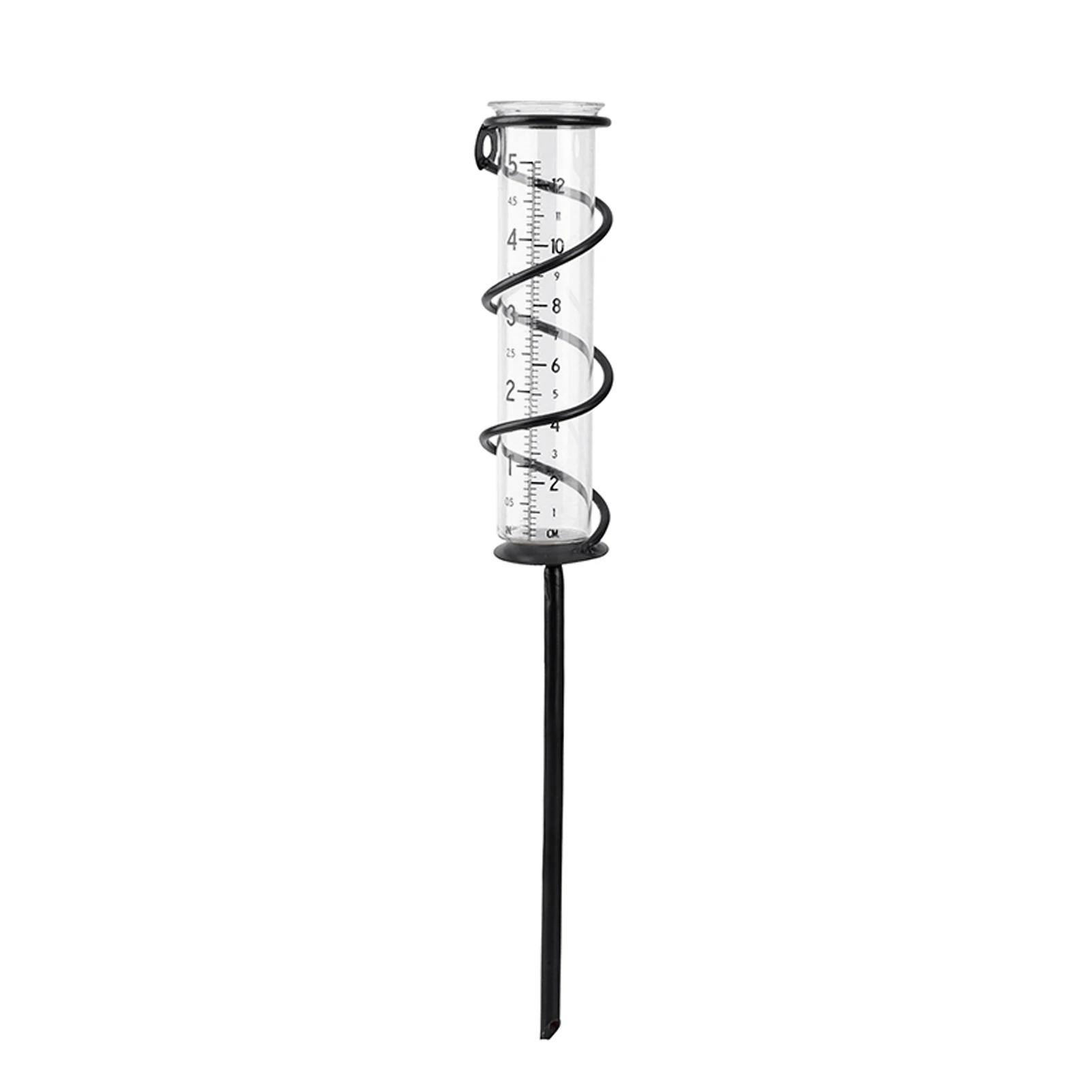 12ml Double Scale Water Meter Spiral Rainfall Measurer Rain Gauge For Garden Farm Courtyard With Stake Lawn Outdoor Quick Read
12ml Double Scale Water Meter Spiral Rainfall Measurer Rain Gauge For Garden Farm Courtyard With Stake Lawn Outdoor Quick Read