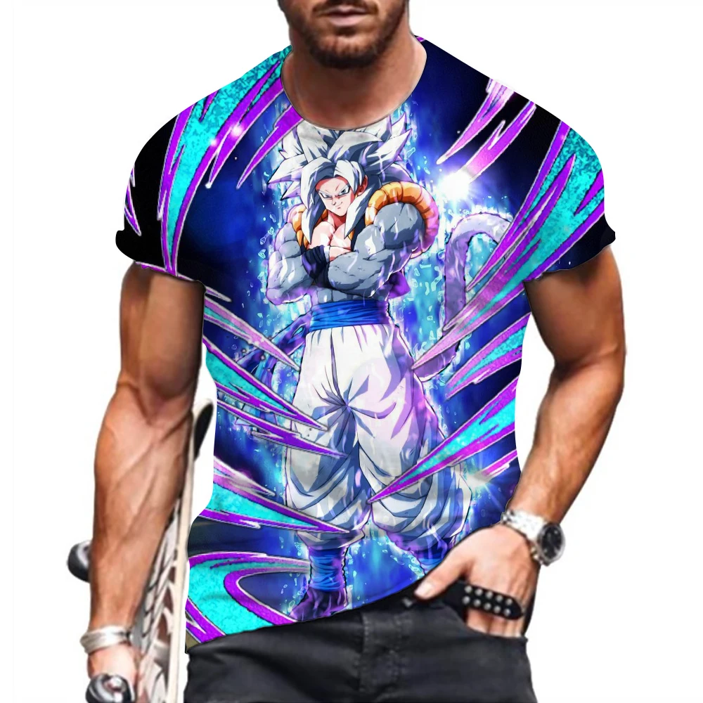 Goku Vegeta Men's T-Shirt Dragon Ball Z Y2K Trend Streetwear Oversized New Summer Harajuku Tops Saiyan Majin Buu Short Sleeved
Goku Vegeta Men's T-Shirt Dragon Ball Z Y2K Trend Streetwear Oversized New Summer Harajuku Tops Saiyan Majin Buu Short Sleeved