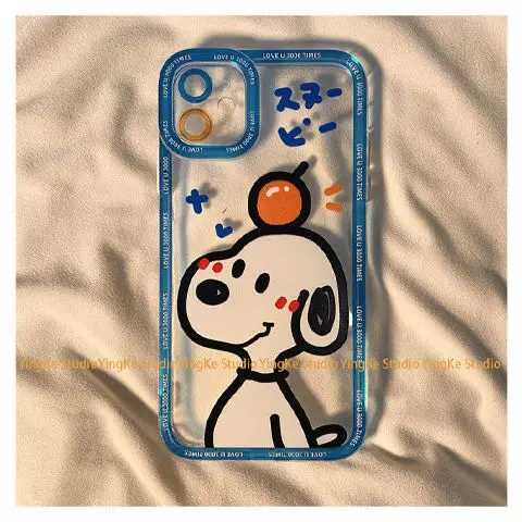 Cartoon Dog Snoopy Phone Cases For iPhone 13 12 11 Pro Max Mini XR XS MAX 8 X 7 SE 2020 Back Cover
Cartoon Dog Snoopy Phone Cases For iPhone 13 12 11 Pro Max Mini XR XS MAX 8 X 7 SE 2020 Back Cover