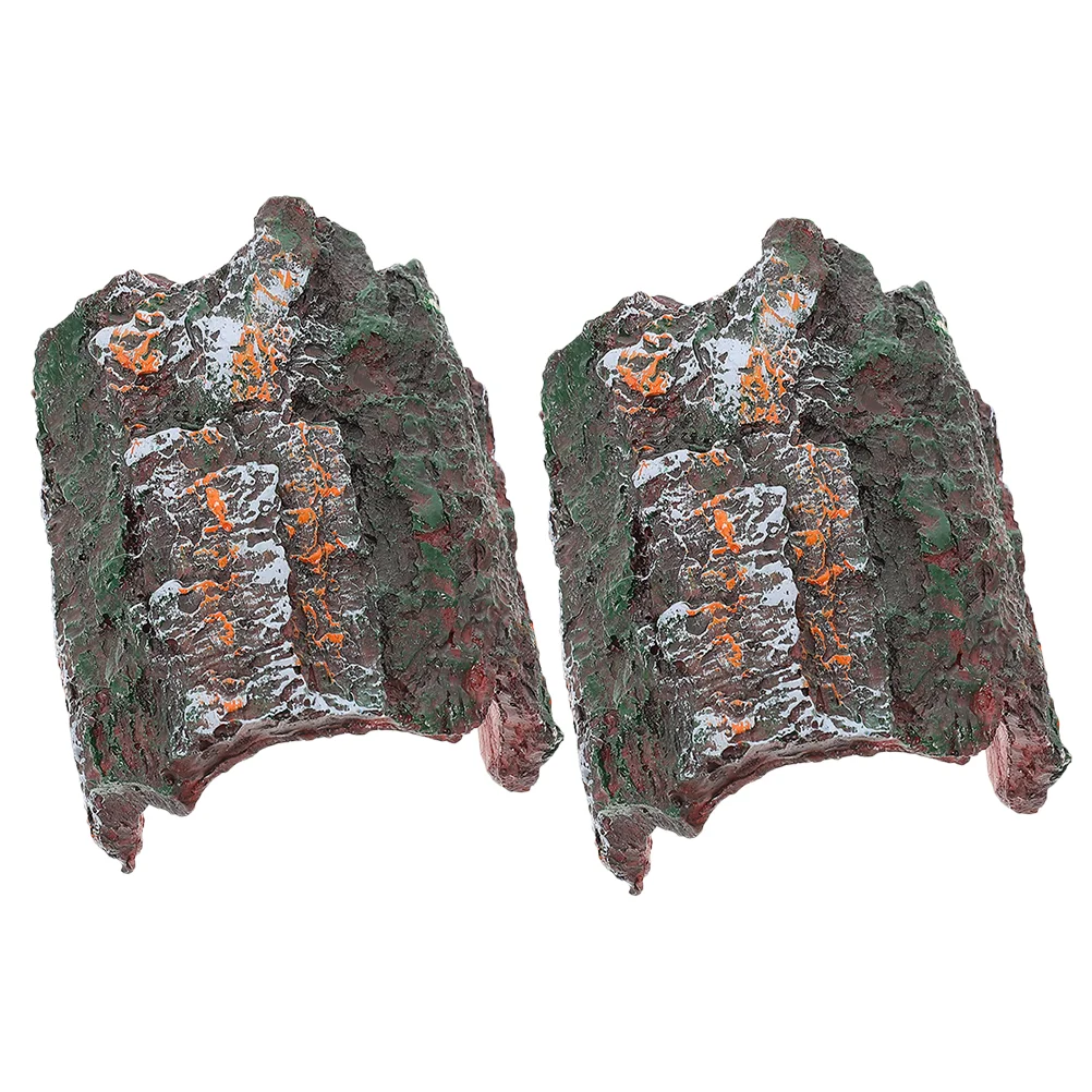 2Pcs Pet Scorpion Crawling Platform Bark Ornament Reptiles Box Landscaping Decor
2Pcs Pet Scorpion Crawling Platform Bark Ornament Reptiles Box Landscaping Decor