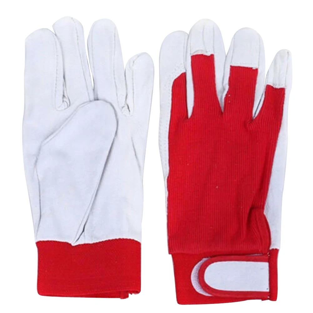 1 Pair Indoor Working Soldering Safe Guard Tensile Protective Welding Gloves Durable Workplace Faux Leather Finger Heat Shield 
1 Pair Indoor Working Soldering Safe Guard Tensile Protective Welding Gloves Durable Workplace Faux Leather Finger Heat Shield