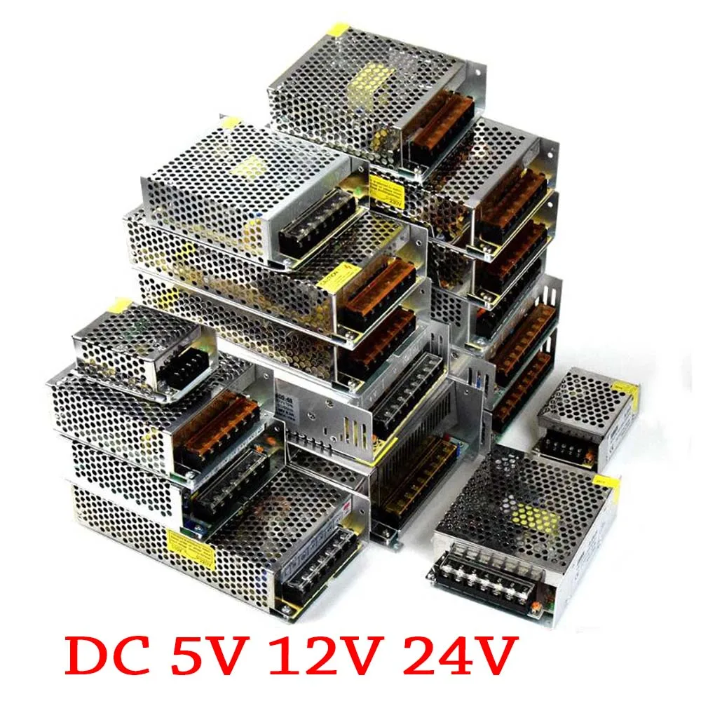 Импульсный источник питания Lightning 110-220 В/DC 5 В 12 24 1A 2A 3a 5a 10A 15A 20A 25A 30A 40A для
