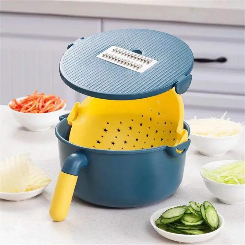 Convenient Multi-purpose Vegetable Cutter Cut And Wash Veggie Chopper Auto Rotation Angle Rotary Buckle Radish Gracer Chopper
Convenient Multi-purpose Vegetable Cutter Cut And Wash Veggie Chopper Auto Rotation Angle Rotary Buckle Radish Gracer Chopper