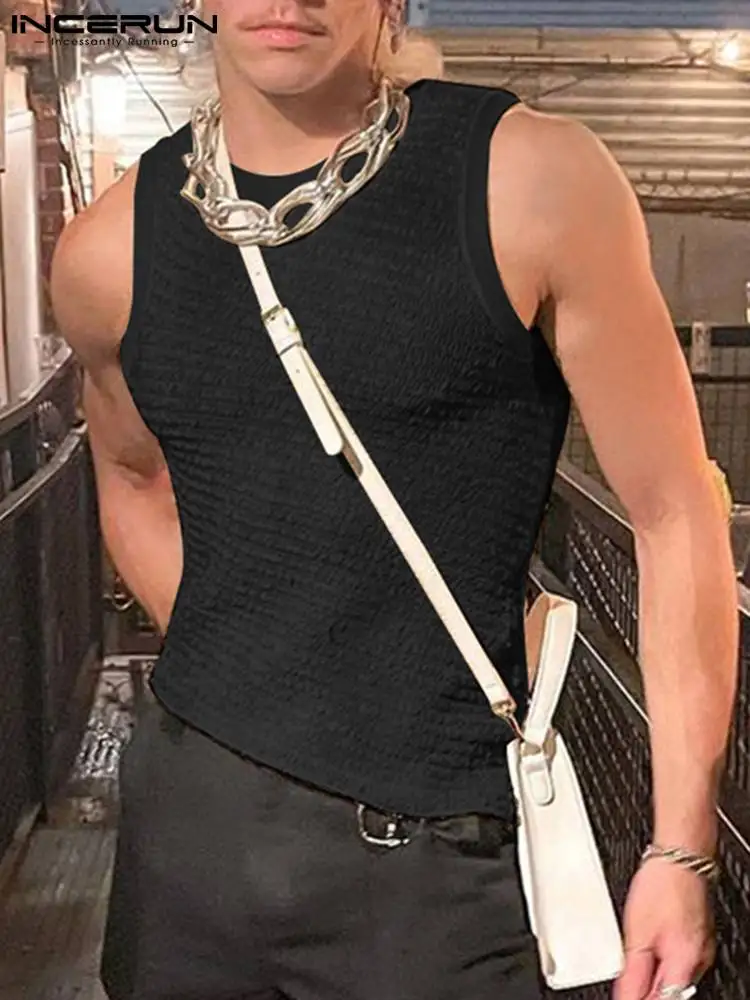 Casual Well Fitting New Men's Waistcoat All-match Stylish Streetwear Solid Comfortable Sleeveless Vests S-5XL INCERUN Tops 2022
Casual Well Fitting New Men's Waistcoat All-match Stylish Streetwear Solid Comfortable Sleeveless Vests S-5XL INCERUN Tops 2022