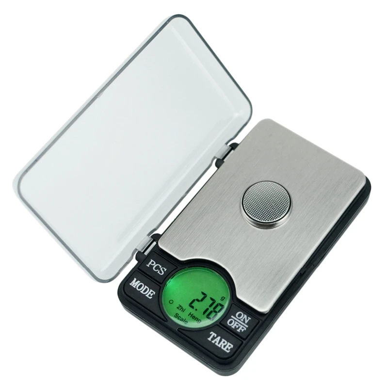 Precision 600G/0.01G Digital Pocket Scale Mini Jewelry Electronic 0.01 Gram Powder Coin Balance Weighing Lcd Back-Lit
Precision 600G/0.01G Digital Pocket Scale Mini Jewelry Electronic 0.01 Gram Powder Coin Balance Weighing Lcd Back-Lit