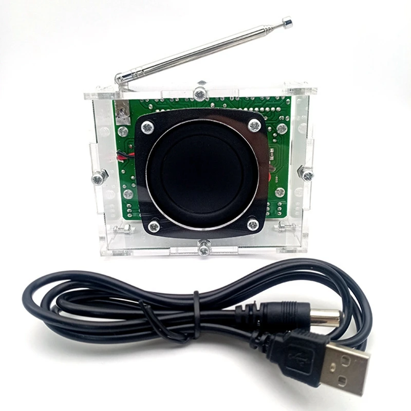 Radio Electronic Finished Product 51 Single-Chip FM Digital Audio Machine Separately RDA5807 Digital FM Radio Receiver
Radio Electronic Finished Product 51 Single-Chip FM Digital Audio Machine Separately RDA5807 Digital FM Radio Receiver