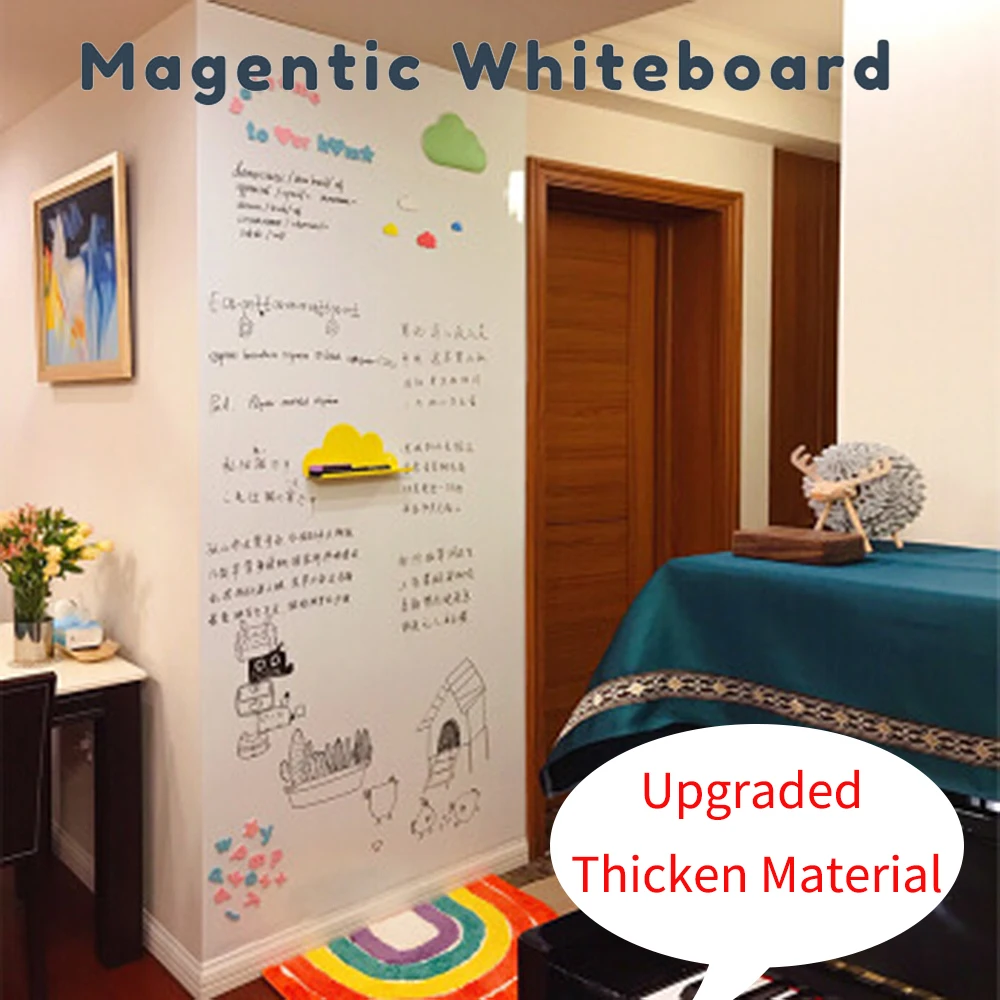 School Home Sticker Writing Up Office Soft Board Waterproof White Board Erasable For Roll Magnetic Whiteboard Drawing Wall
School Home Sticker Writing Up Office Soft Board Waterproof White Board Erasable For Roll Magnetic Whiteboard Drawing Wall